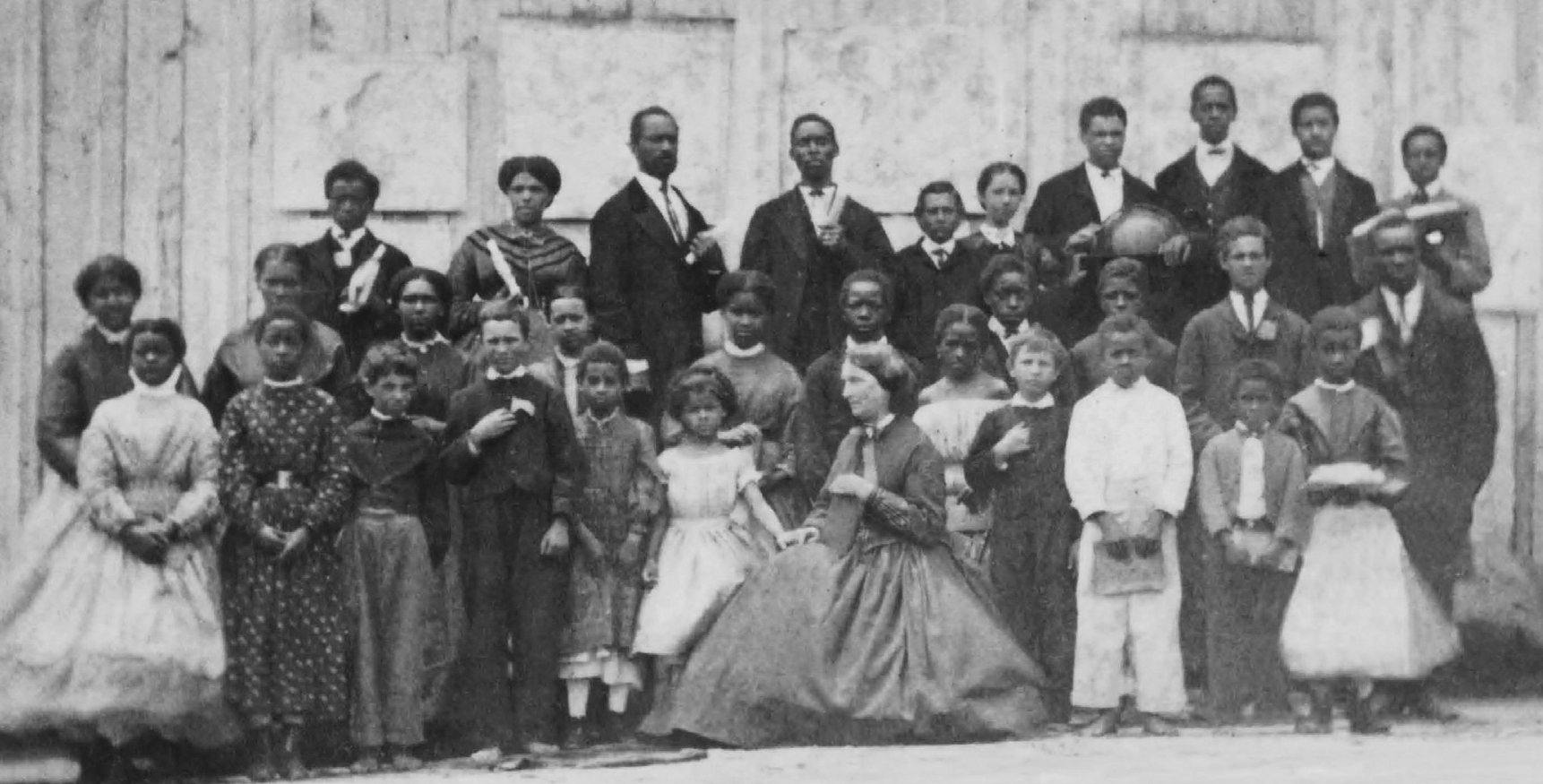 Charlottesville Freedmen's School - 1867 PC:Boston Public Library